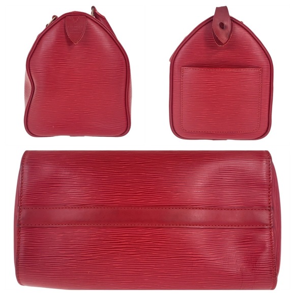 Louis Vuitton Louis Vuitton Epi Speedy 25 Leather Handbag Leather Handbag M43017 - Picture 8 of 10